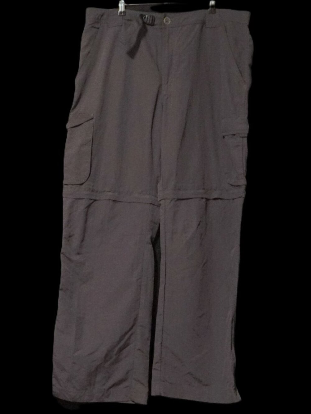 Pacific Trail Zip Off Cargo Pants / Shorts Dark Gray Men’s 38 x 32